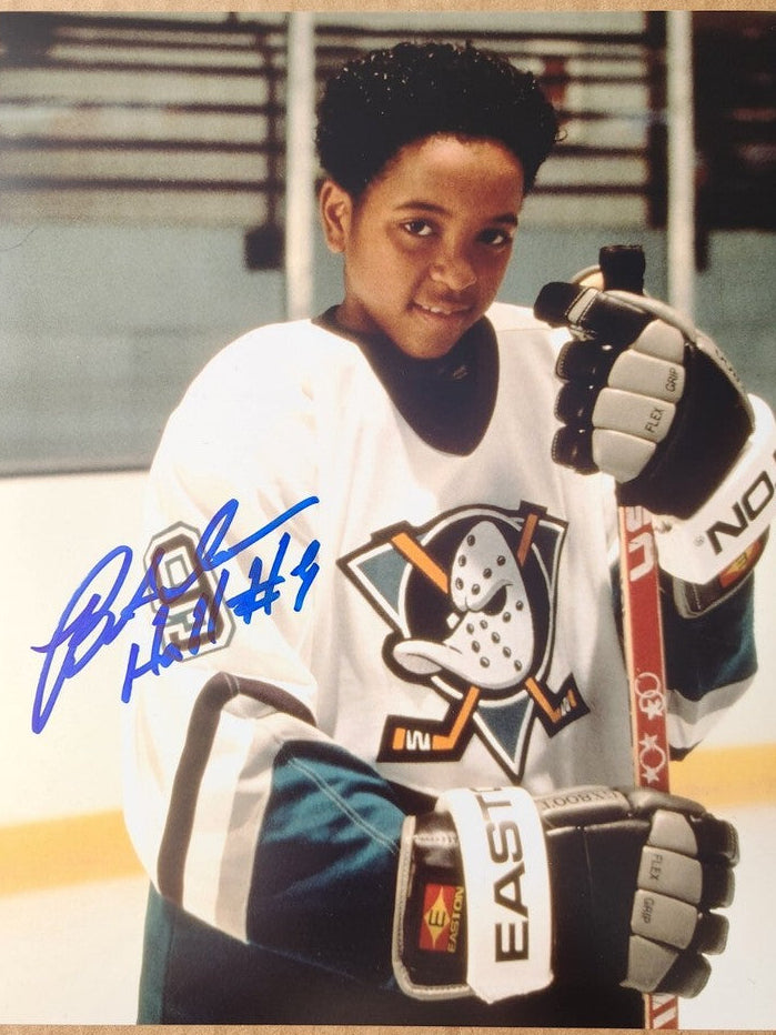 Mighty Ducks Brandon Adams (Jesse Hall) Individual Photo Op