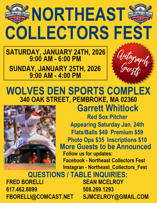 Garrett Whitlock inscription ticket